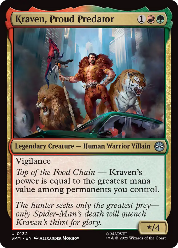 Kraven, Proud Predator [Marvel's Spider-Man] | Exor Games Bridgewater