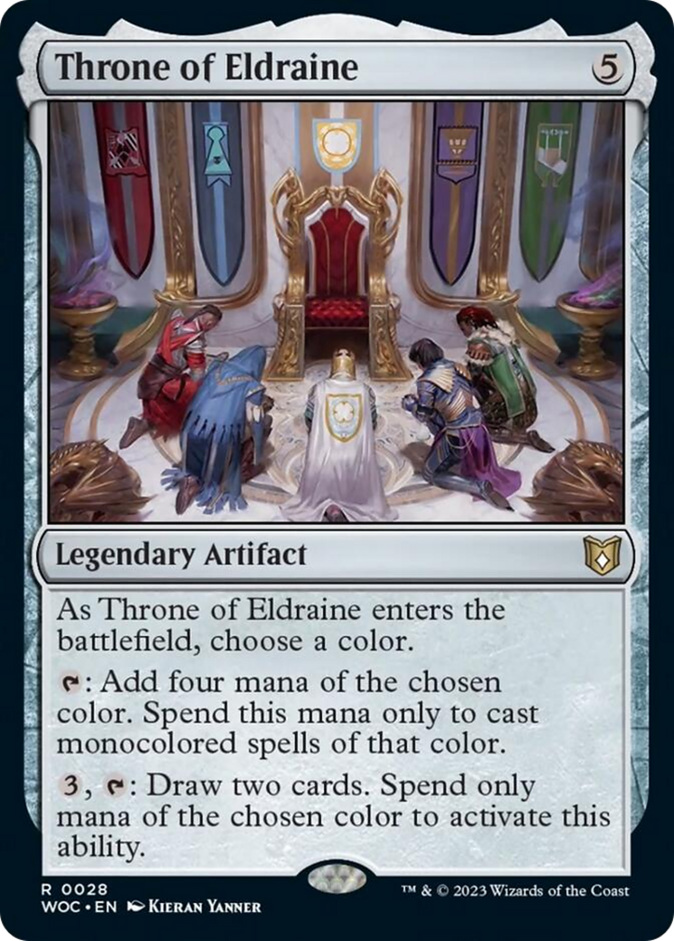 Throne of Eldraine [Wilds of Eldraine Commander] | Exor Games Bridgewater