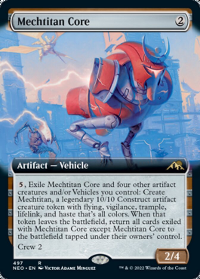 Mechtitan Core (Extended Art) [Kamigawa: Neon Dynasty] | Exor Games Bridgewater