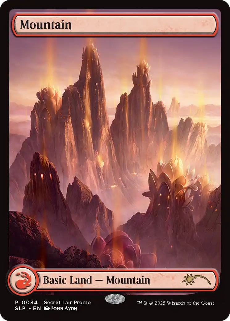 Mountain (0034) [Secret Lair Showdown] | Exor Games Bridgewater