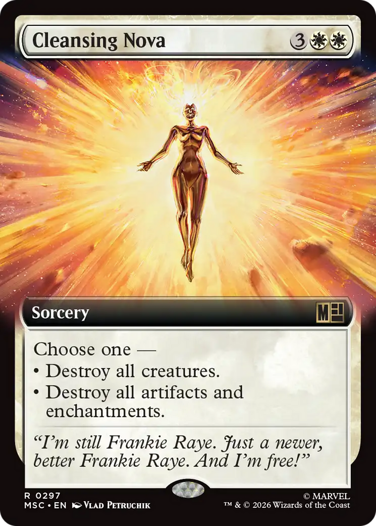 Cleansing Nova (Extended Art) [Marvel Super Heroes Commander] | Exor Games Bridgewater