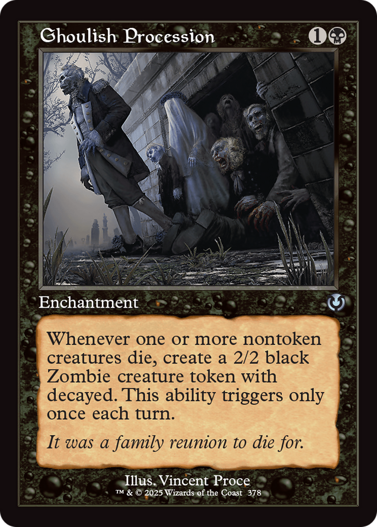 Ghoulish Procession (Retro Frame) [Innistrad Remastered] | Exor Games Bridgewater