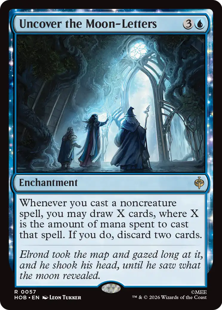 Uncover the Moon-Letters [The Hobbit] | Exor Games Bridgewater