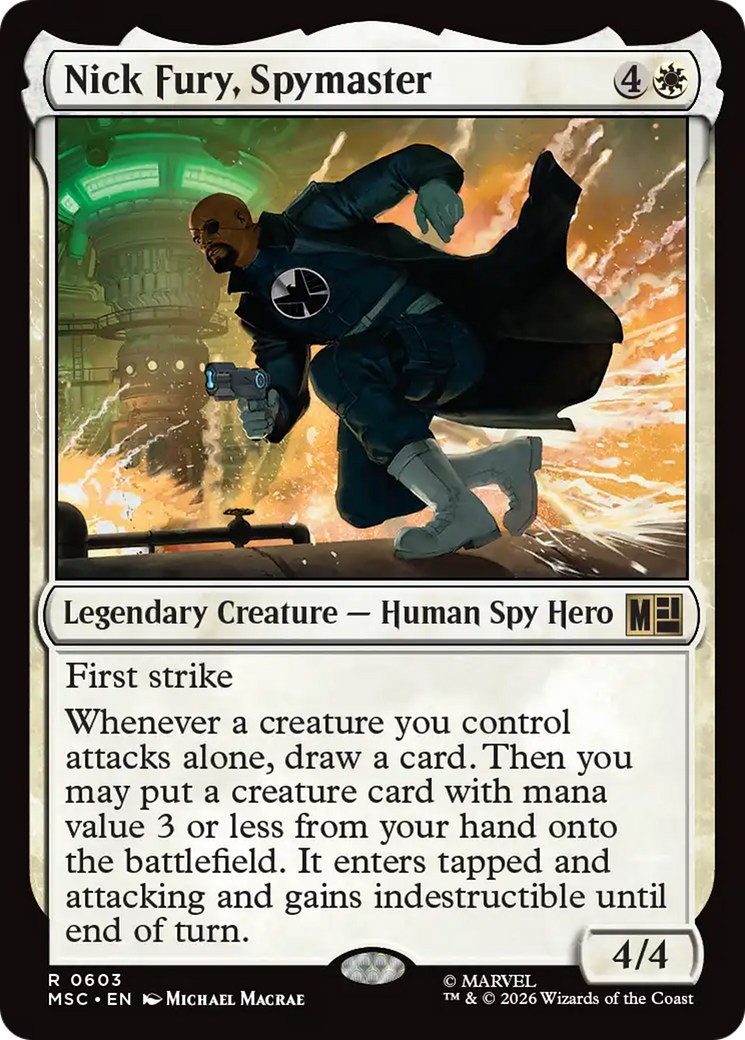 Nick Fury, Spymaster [Marvel Super Heroes Commander] | Exor Games Bridgewater