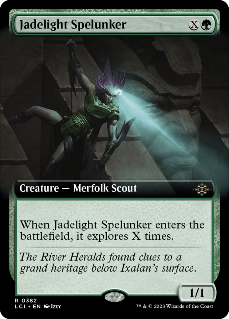 Jadelight Spelunker (Extended Art) [The Lost Caverns of Ixalan] | Exor Games Bridgewater