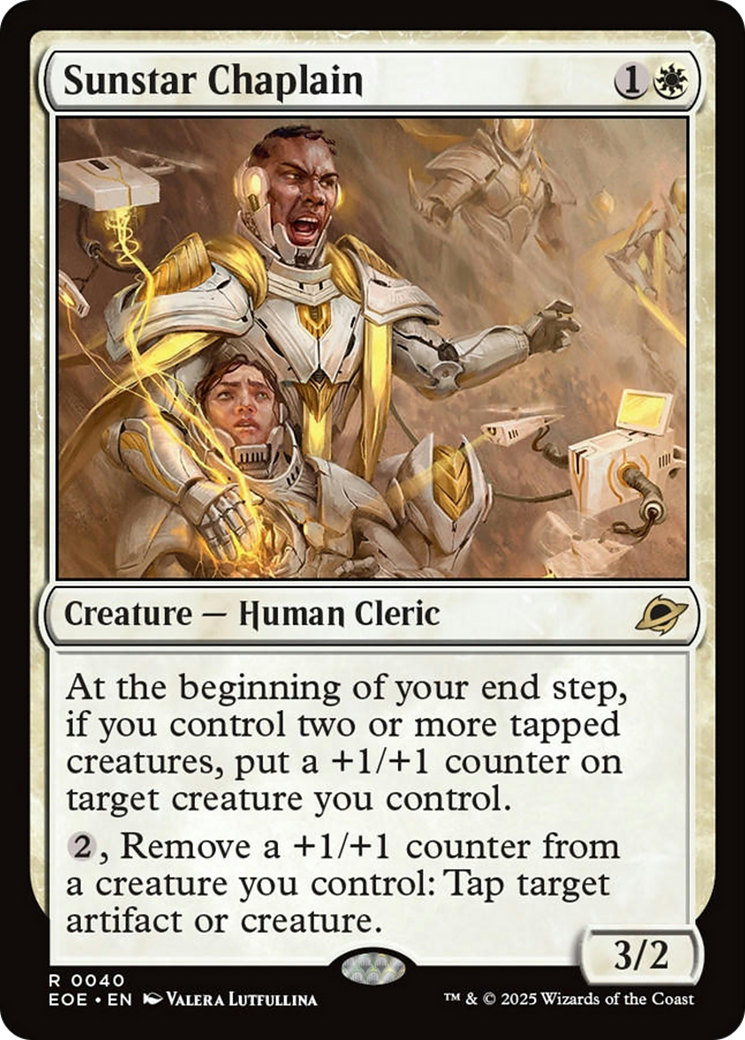 Sunstar Chaplain [Edge of Eternities] | Exor Games Bridgewater
