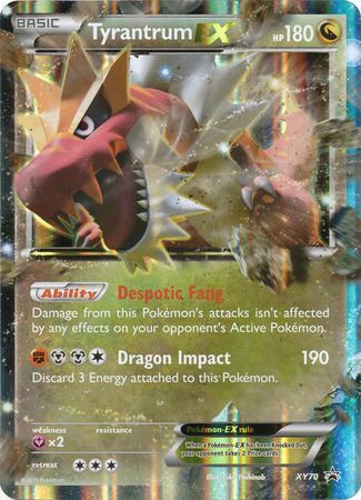 Tyrantrum EX (XY70) (Jumbo Card) [XY: Black Star Promos] | Exor Games Bridgewater