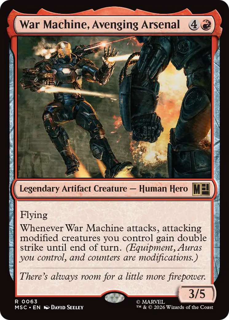 War Machine, Avenging Arsenal [Marvel Super Heroes Commander] | Exor Games Bridgewater