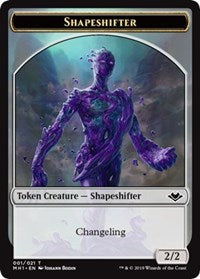 Shapeshifter (001) // Bear (011) Double-Sided Token [Modern Horizons Tokens] | Exor Games Bridgewater