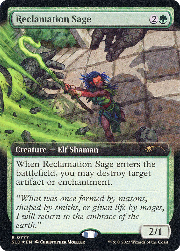 Reclamation Sage (Extended Art) [Secret Lair Drop Series] | Exor Games Bridgewater
