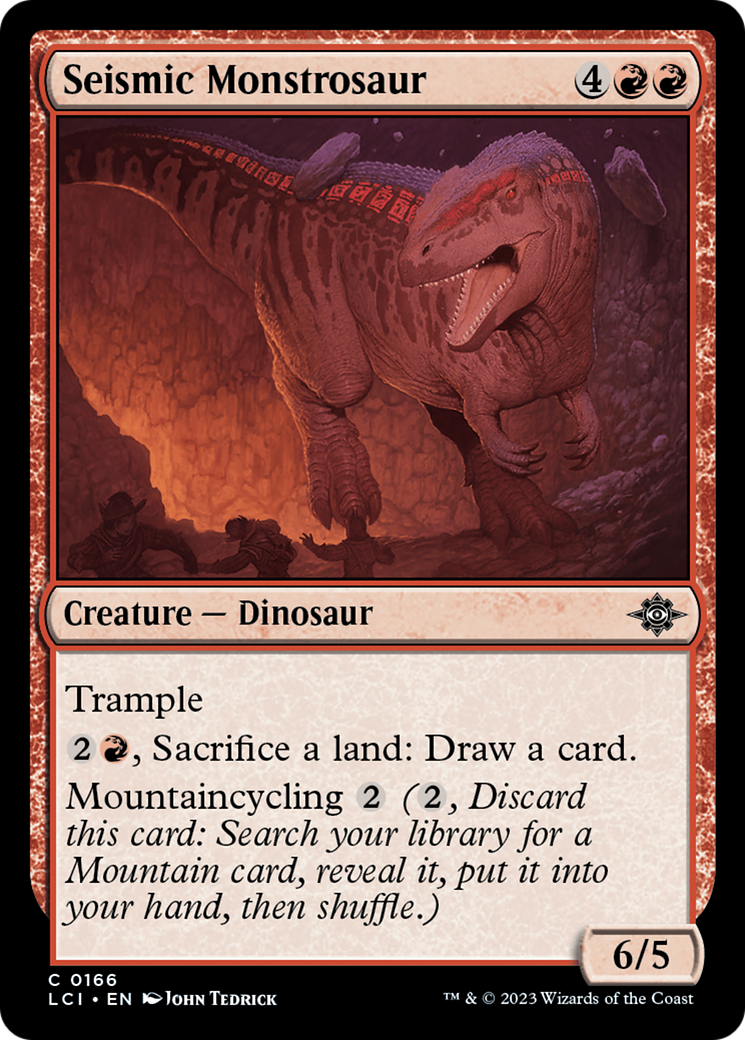 Seismic Monstrosaur [The Lost Caverns of Ixalan] | Exor Games Bridgewater