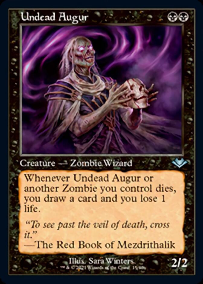 Undead Augur (Retro Foil Etched) [Modern Horizons] | Exor Games Bridgewater