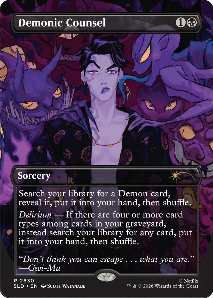 Demonic Counsel [Secret Lair Drop Series] | Exor Games Bridgewater