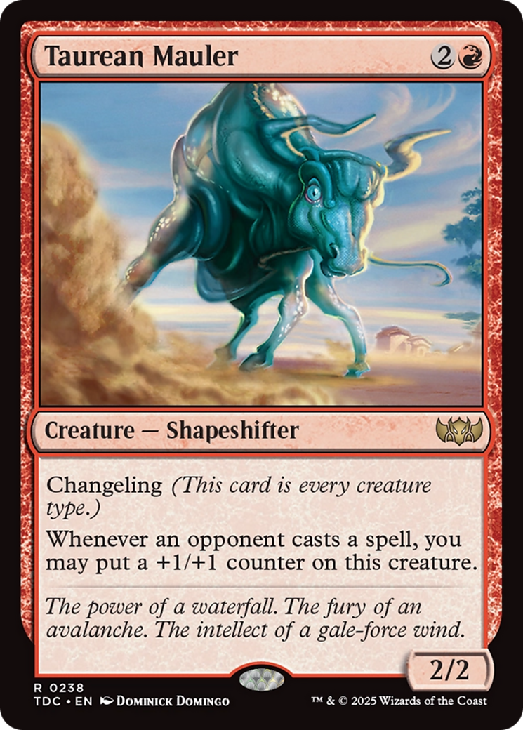 Taurean Mauler [Tarkir: Dragonstorm Commander] | Exor Games Bridgewater
