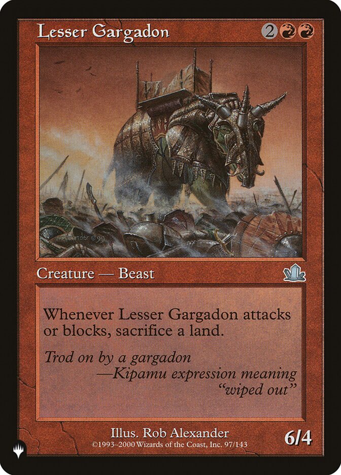 Lesser Gargadon [The List] | Exor Games Bridgewater