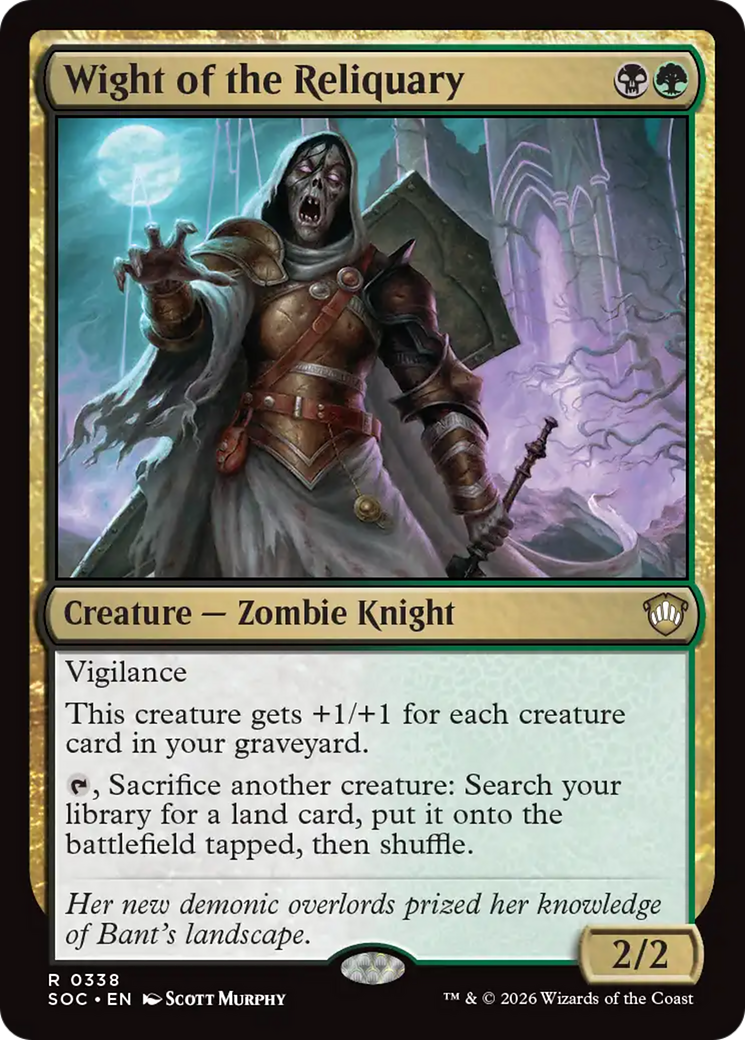 Wight of the Reliquary [Secrets of Strixhaven Commander] | Exor Games Bridgewater