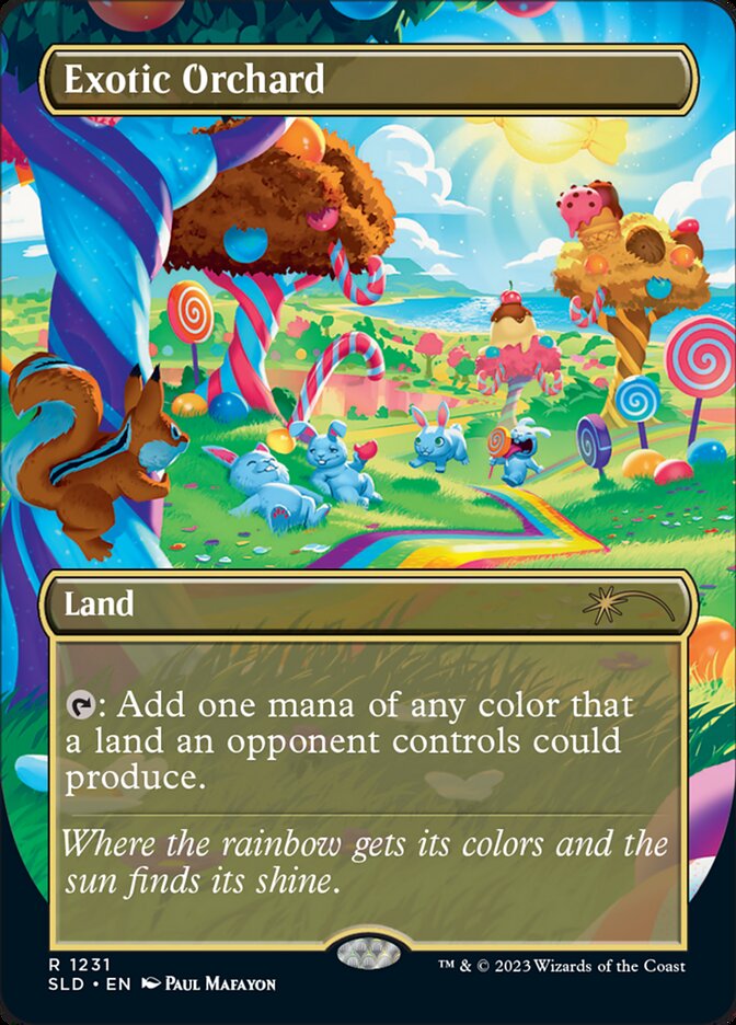 Exotic Orchard (Borderless) [Secret Lair Drop Series] | Exor Games Bridgewater