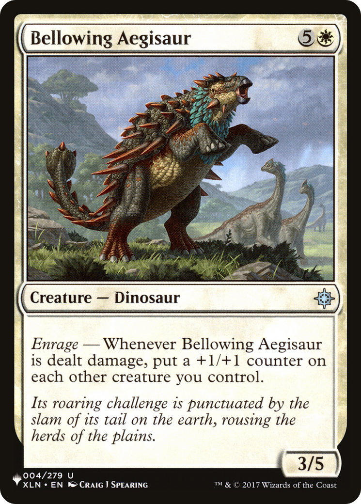 Bellowing Aegisaur [The List Reprints] | Exor Games Bridgewater