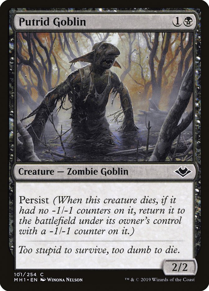 Putrid Goblin [Modern Horizons] | Exor Games Bridgewater