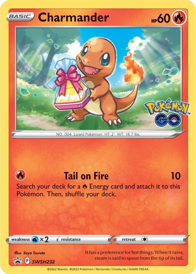 Charmander (SWSH232) [Sword & Shield: Black Star Promos] | Exor Games Bridgewater