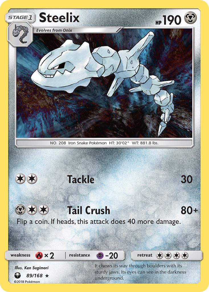 Steelix (89/168) [Sun & Moon: Celestial Storm] | Exor Games Bridgewater