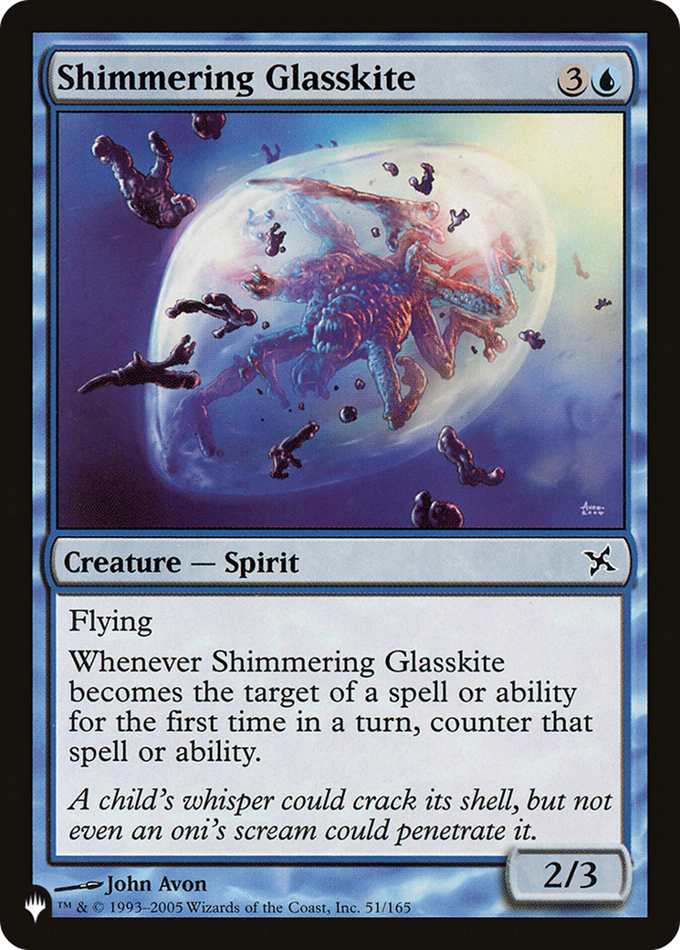 Shimmering Glasskite [The List Reprints] | Exor Games Bridgewater