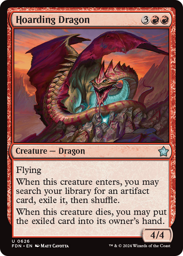 Hoarding Dragon [Foundations] | Exor Games Bridgewater