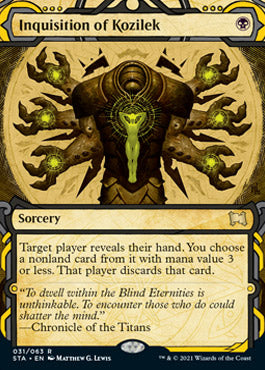 Inquisition of Kozilek [Strixhaven: Mystical Archive] | Exor Games Bridgewater