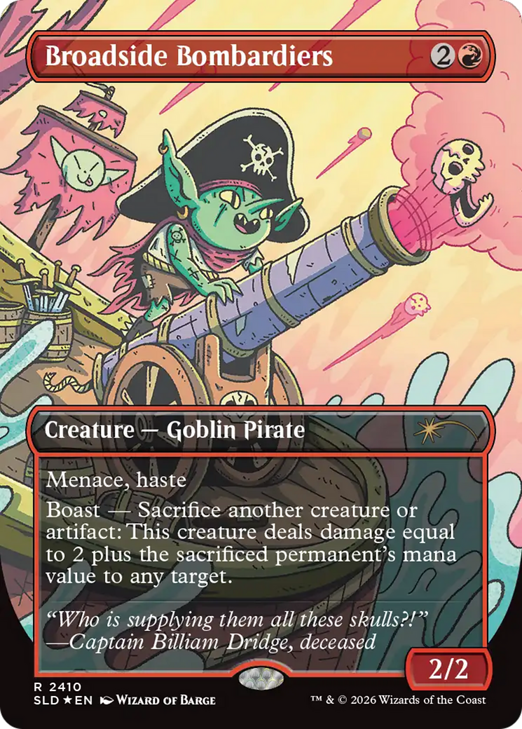 Broadside Bombardiers [Secret Lair Drop Series] | Exor Games Bridgewater