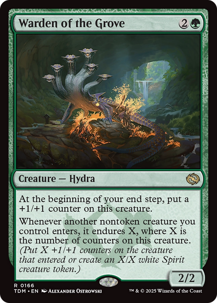Warden of the Grove [Tarkir: Dragonstorm] | Exor Games Bridgewater