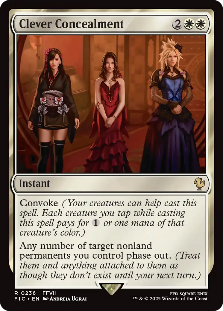 Clever Concealment [FINAL FANTASY Commander] | Exor Games Bridgewater