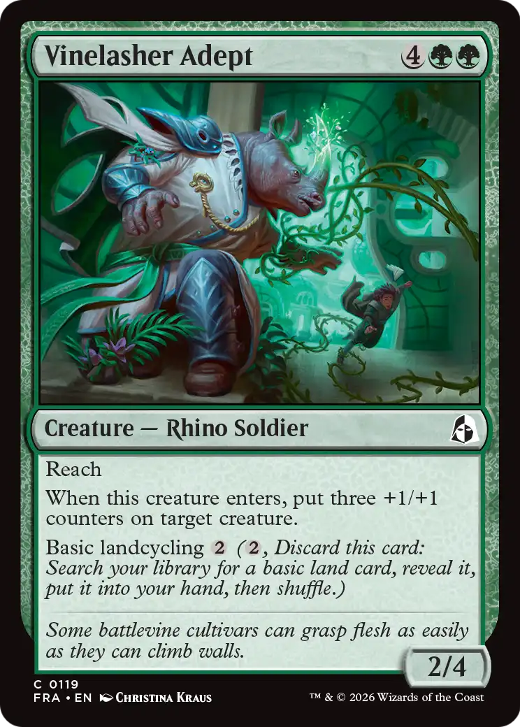 Vinelasher Adept [Reality Fracture] | Exor Games Bridgewater
