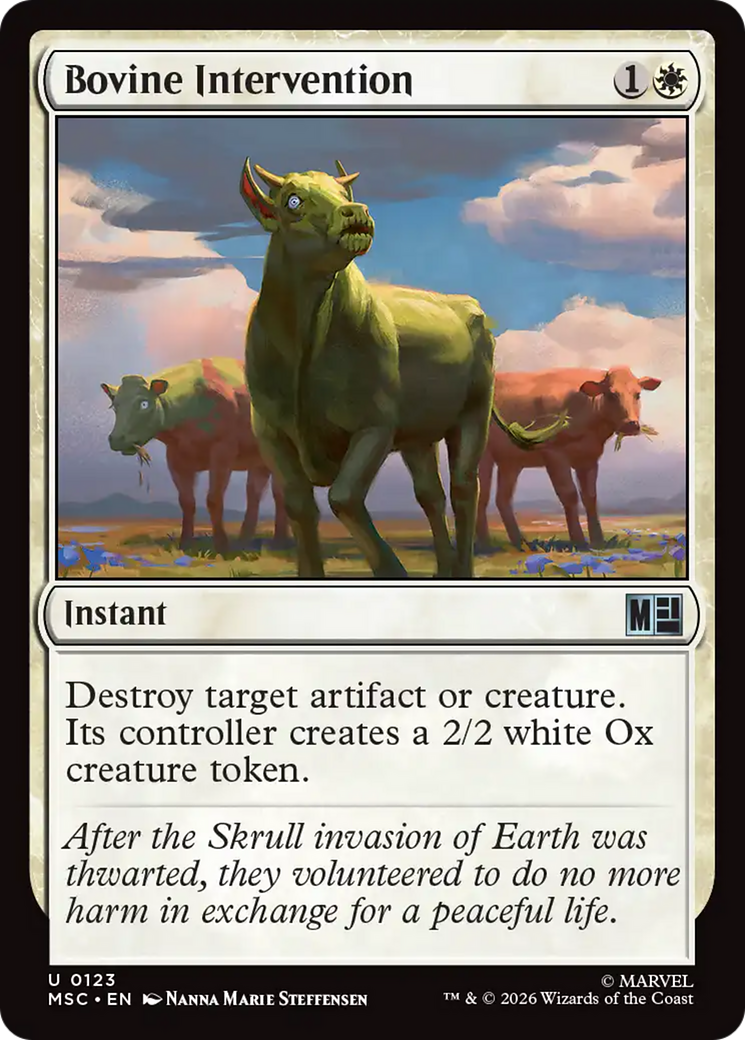 Bovine Intervention [Marvel Super Heroes Commander] | Exor Games Bridgewater