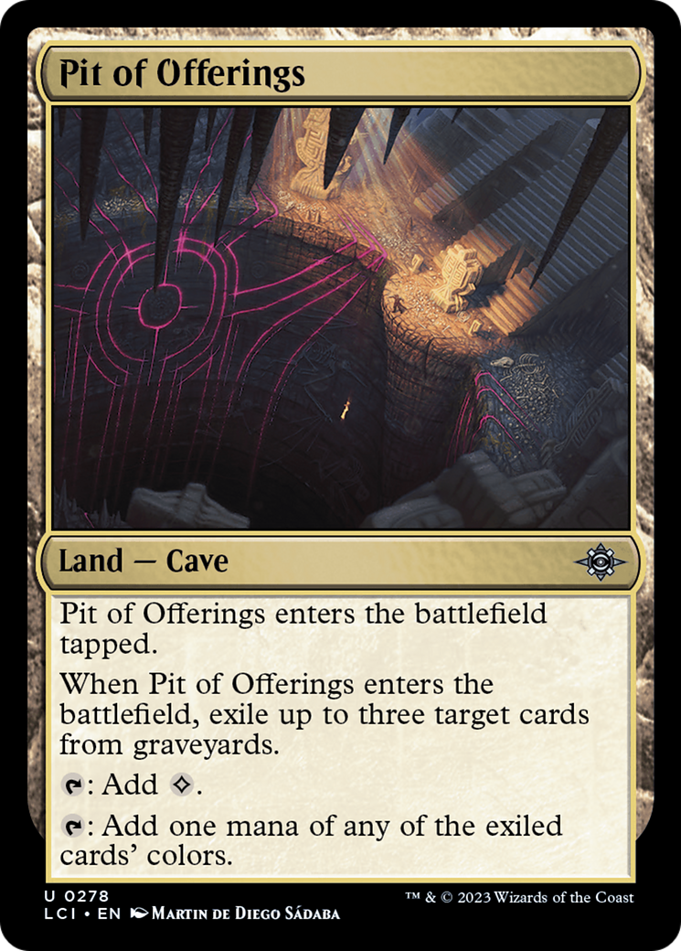 Pit of Offerings [The Lost Caverns of Ixalan] | Exor Games Bridgewater