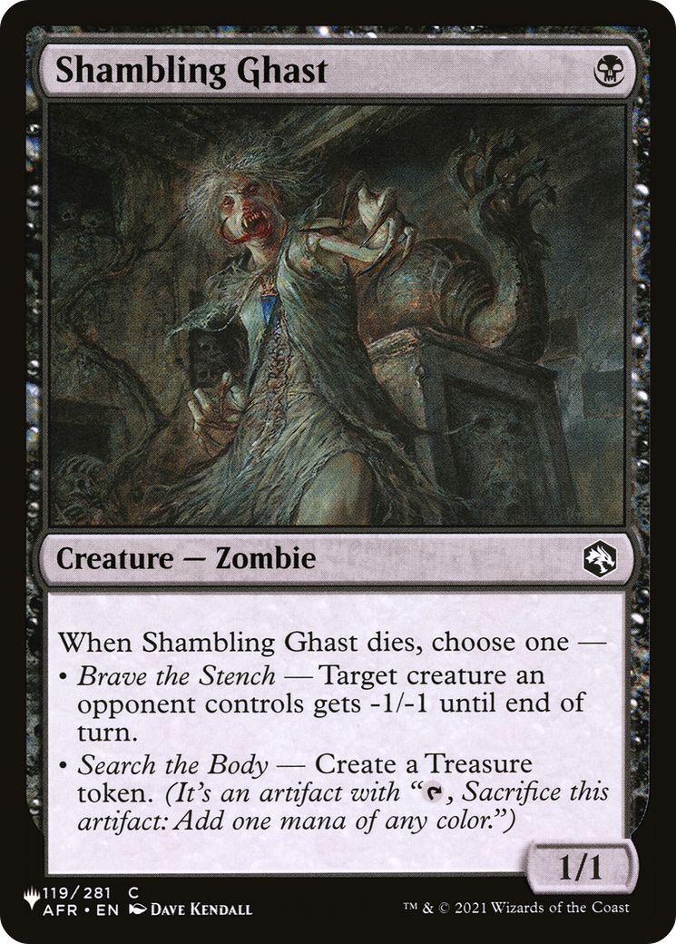 Shambling Ghast [The List Reprints] | Exor Games Bridgewater