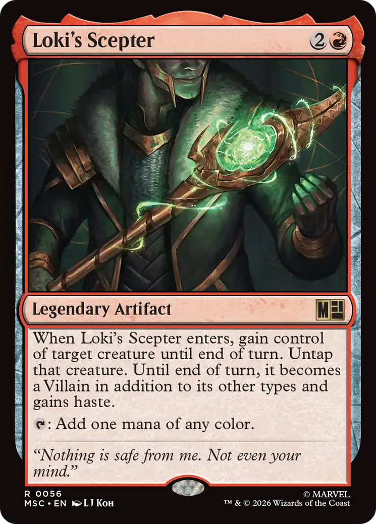 Loki's Scepter [Marvel Super Heroes Commander] | Exor Games Bridgewater