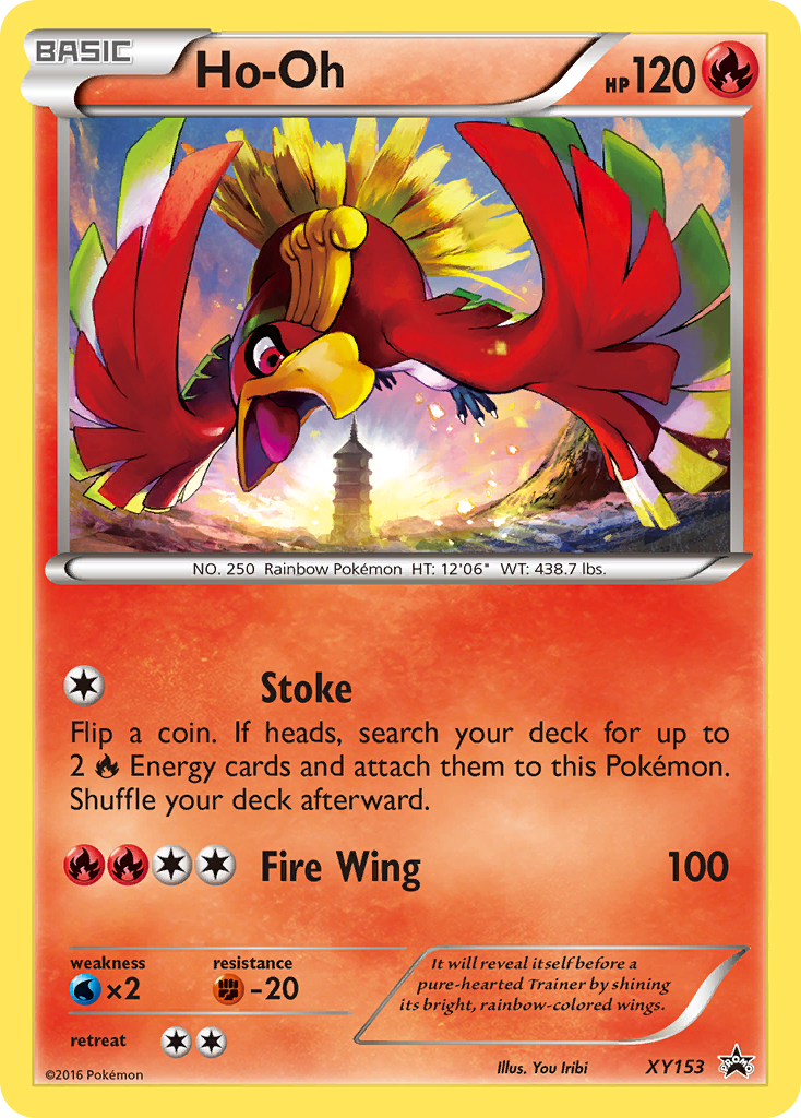 Ho-Oh (XY153) [XY: Black Star Promos] | Exor Games Bridgewater