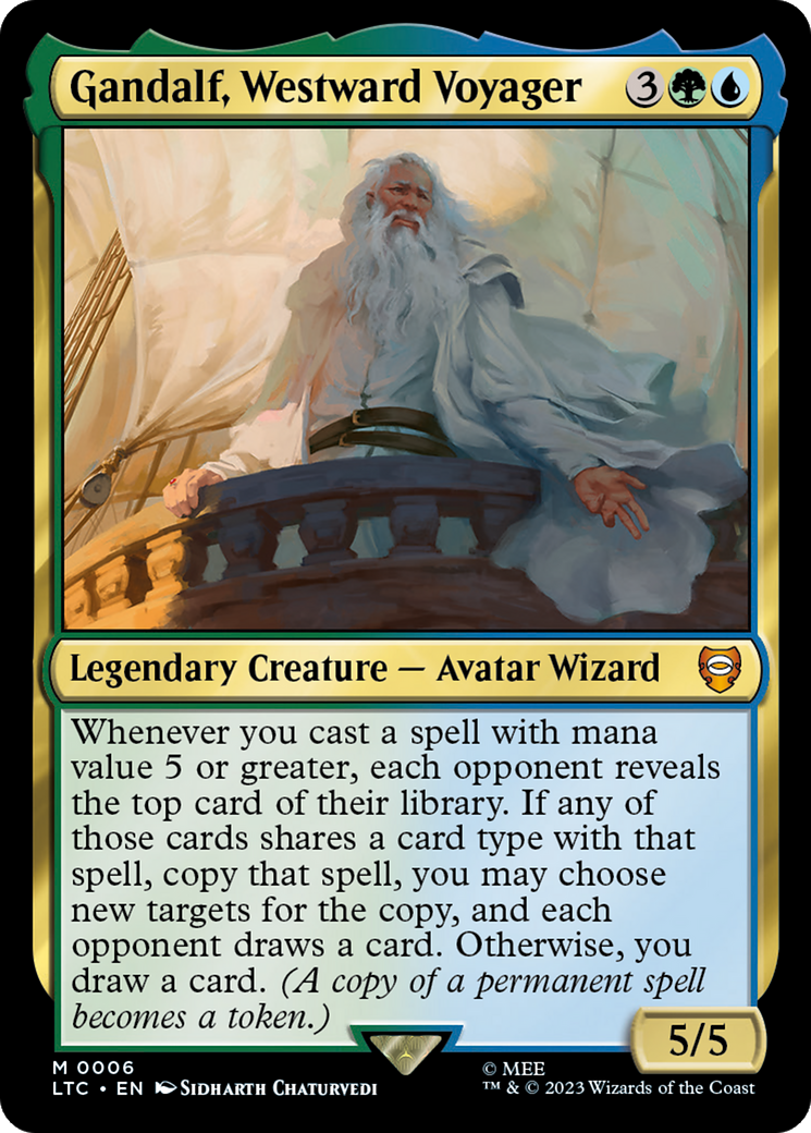 Gandalf, Westward Voyager [The Lord of the Rings: Tales of Middle-Earth Commander] | Exor Games Bridgewater