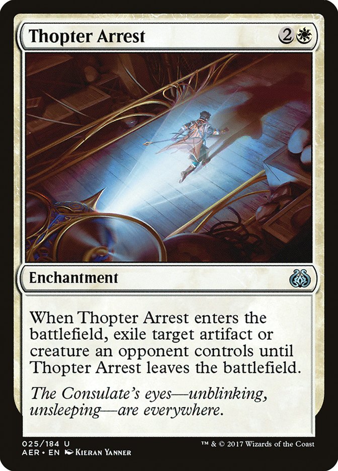 Thopter Arrest [Aether Revolt] | Exor Games Bridgewater