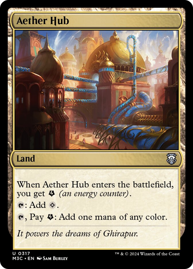 Aether Hub [Modern Horizons 3 Commander] | Exor Games Bridgewater