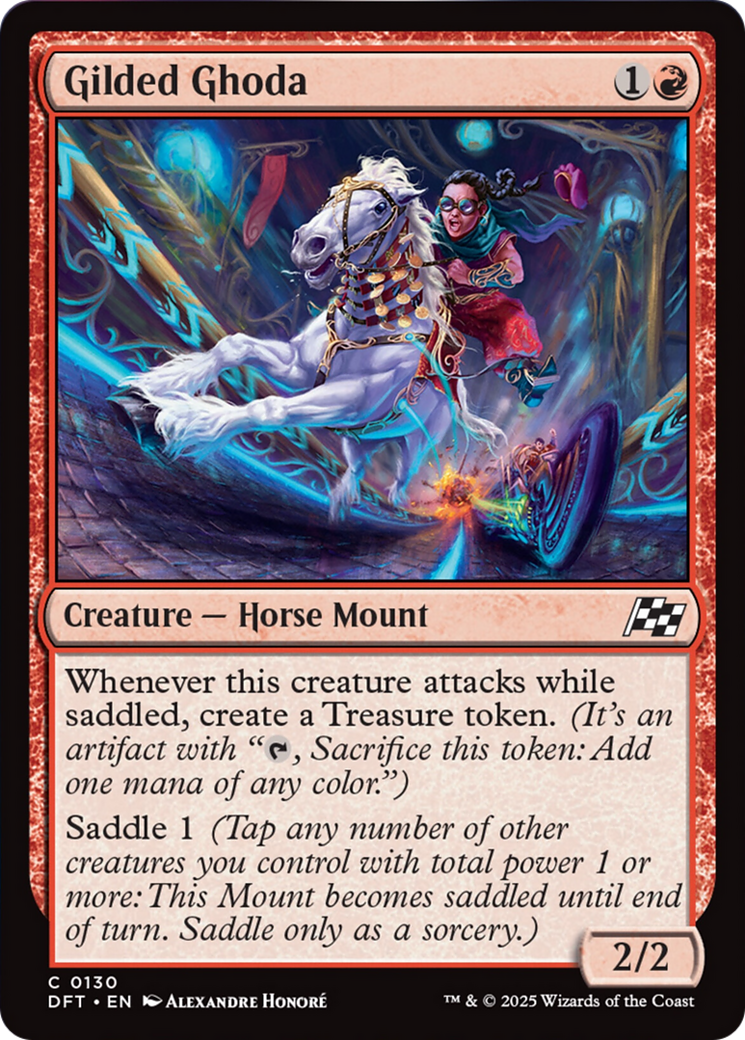 Gilded Ghoda [Aetherdrift] | Exor Games Bridgewater