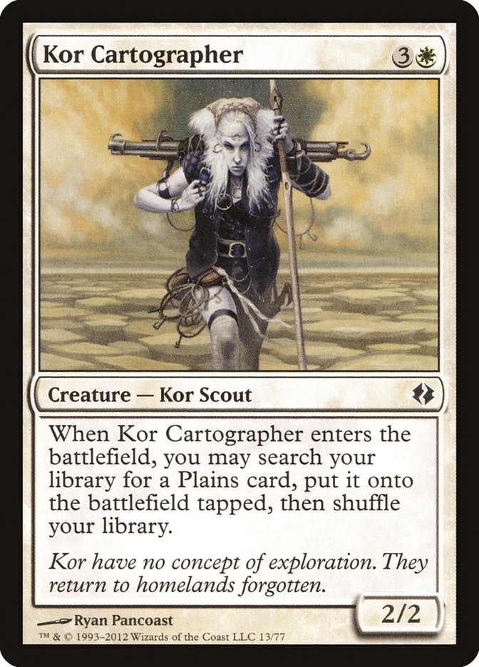 Kor Cartographer [Duel Decks: Venser vs. Koth] | Exor Games Bridgewater