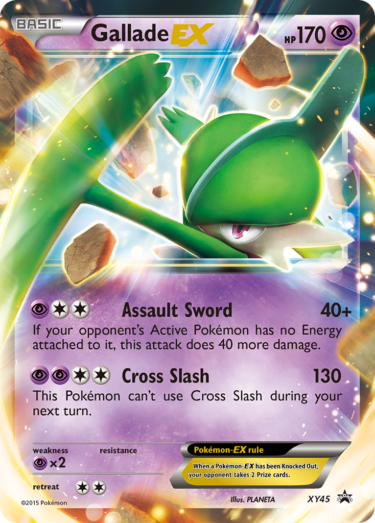 Gallade EX (XY45) [XY: Black Star Promos] | Exor Games Bridgewater