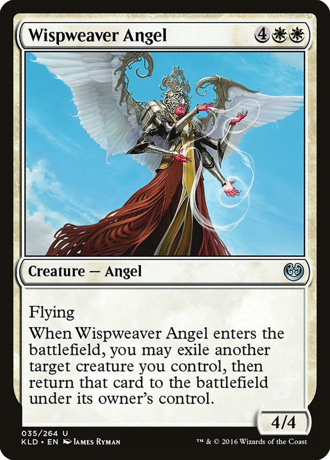 Wispweaver Angel [Kaladesh] | Exor Games Bridgewater