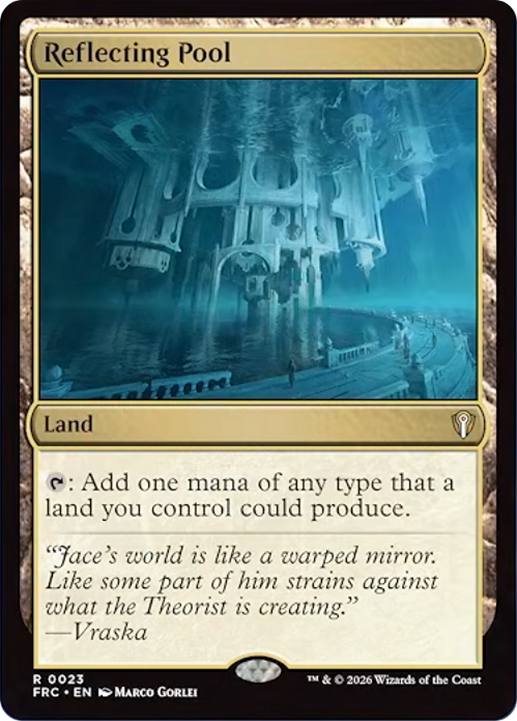 Reflecting Pool [Reality Fracture Commander] | Exor Games Bridgewater