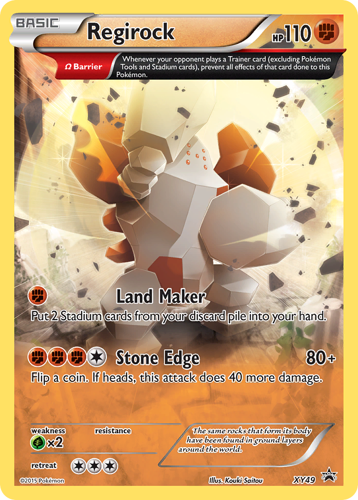 Regirock (XY49) [XY: Black Star Promos] | Exor Games Bridgewater