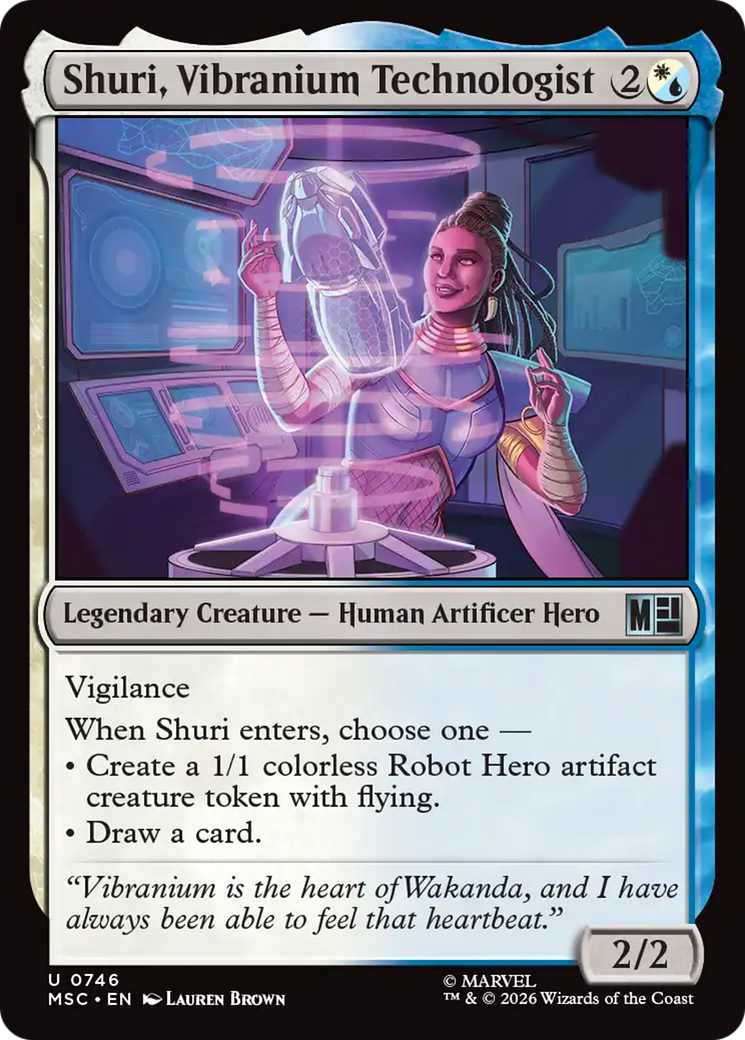 Shuri, Vibranium Technologist [Marvel Super Heroes Commander] | Exor Games Bridgewater