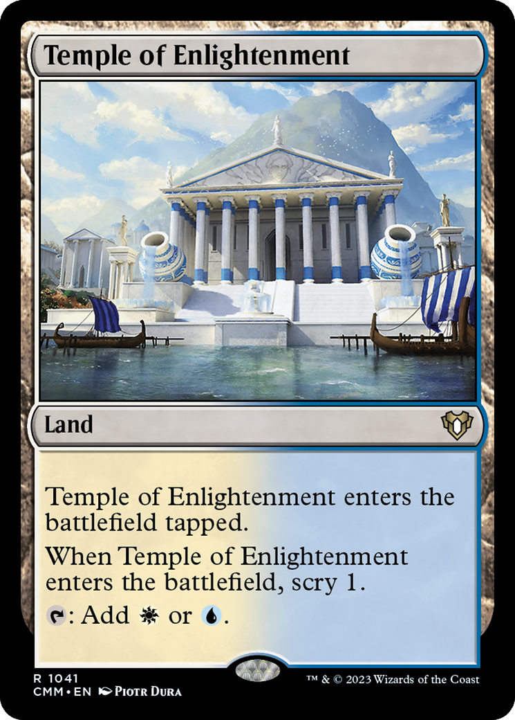 Temple of Enlightenment [Commander Masters] | Exor Games Bridgewater