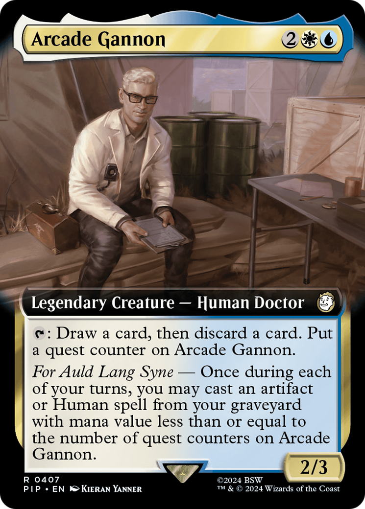 Arcade Gannon (Extended Art) [Fallout] | Exor Games Bridgewater