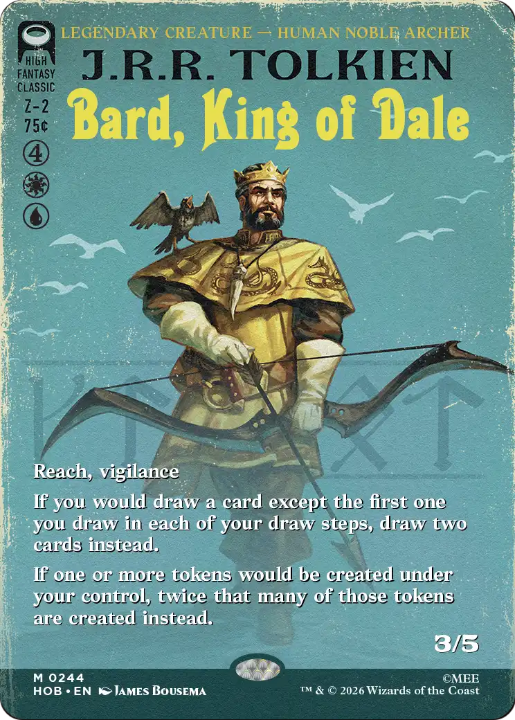 Bard, King of Dale (Borderless) [The Hobbit] | Exor Games Bridgewater